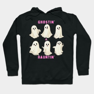 Ghostin & Hauntin | Spooky Tshirt Hoodie